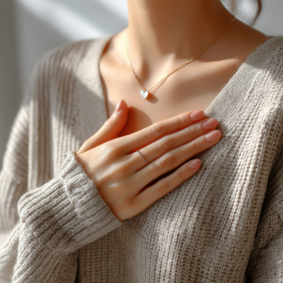 woman-laying-hand-over-heart